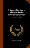 Digest of the Law of Libel and Slander