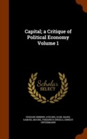 Capital; A Critique of Political Economy Volume 1