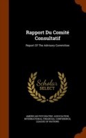 Rapport Du Comite Consultatif