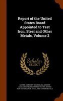 Report of the United States Board Appointed to Test Iron, Steel and Other Metals, Volume 2