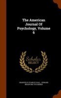 American Journal of Psychology, Volume 6