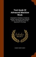Text-Book of Advanced Machine Work