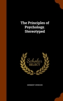 Principles of Psychology. Stereotyped