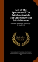 List of the Specimens of the British Animals in the Collection of the British Museum