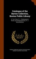 Catalogue of the Barton Collection, Boston Public Library