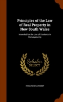 Principles of the Law of Real Property in New South Wales
