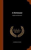 Dictionary English and Burmese