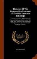 Elements Of The Comparative Grammar Of The Indo Germanic Language A Concise Exposition Of The History Of Sanskrit, Old Iranian. Old Armenian. Old Greek. Latin. Umbrian # Old Irish. Gothic. Old High German Lathuaman And Old Bulgarian, Volume 1