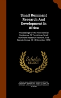 Small Ruminant Research and Development in Africa