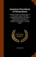 American Precedents of Declarations