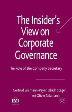 Insider's View on Corporate Governance