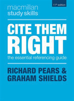 Cite Them Right The Essential Referencing Guide