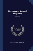 DICTIONARY OF NATIONAL BIOGRAPHY; VOLUME