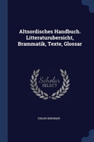 ALTNORDISCHES HANDBUCH. LITTERATURUBERSI