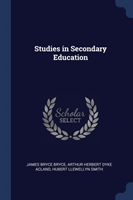 STUDIES IN SECONDARY EDUCATION