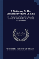 A DICTIONARY OF THE ECONOMIC PRODUCTS OF