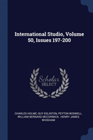 INTERNATIONAL STUDIO, VOLUME 50, ISSUES