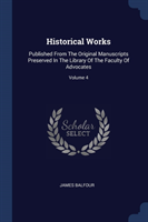 HISTORICAL WORKS: PUBLISHED FROM THE ORI