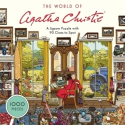 The World of Agatha Christie: 1000-piece Jigsaw with 90 clues to spot