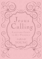 Jesus Calling, Pink Leathersoft, with Scripture References