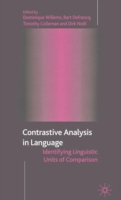 Contrastive Analysis in Language Identifying Linguistic Units of Comparison