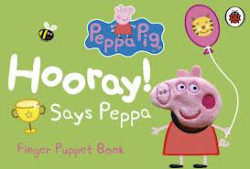 Peppa Pig: Hooray! Says Peppa (Finger Puppet Book)