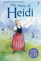 Usborne Young Reading Level 2: the Story of Heidi + Audio CD Pack
