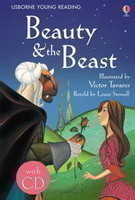 Usborne Young Reading Level 2: Beauty and the Beast + Audio CD Pack