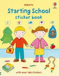 STARTING SCHOOL STICKER BOOK