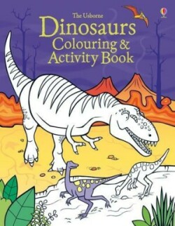 DINOSAURS COLOURING AND ACTIVITY BOOK