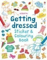 GETTING DRESSED STICKER & COLOURING