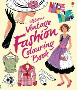 VINTAGE FASHION COLOURING BOOK