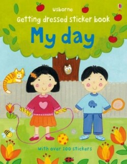 GETTING DRESSED STICKER BOOK MY DAY