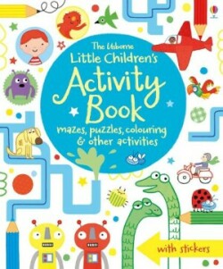 LITTLE CHILDREN'S ACTIVITY BOOK MAZES PUZZLES COLO