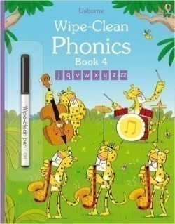 Wipe-Clean Phonics: Book 4