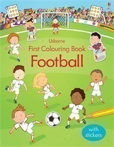 First Colouring Book: Football