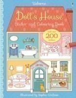 DOLL'S HOUSE STICKER & COLOURING BOOK