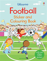 FOOTBALL STICKER COLOURING BOOK