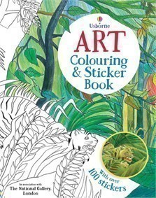 Art Colouring and Sticker Book (Colouring Book)