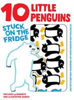 10 Little Penguins Stuck on Fridge