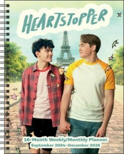 Heartstopper 16-Month 2024-2025 Weekly/Monthly Planner Calendar with Bonus Stickers