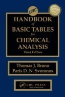 Crc Handbook of Basic Tables for Chemical Analysis