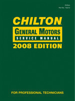 Chilton General Motors Service Manual, 2008 Edition Volume 1 & 2 Set
