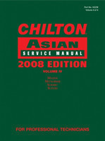 Chilton Asian Service Manual, 2008 Edition, Volume 4