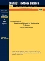 Studyguide for Quantitative Methods for Business by Anderson, ISBN 9780324184136