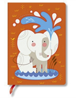 Baby Elephant Lined Hardcover Journal