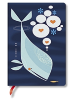 Whale and Friend Lined Hardcover Journal