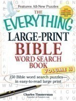 Everything Large-Print Bible Word Search Book, Volume II