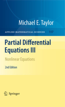 Partial Differential Equations Iii