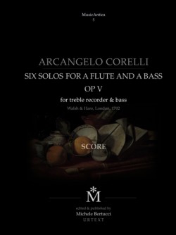 Corelli | Six solos for a flute and a bass with the Follia